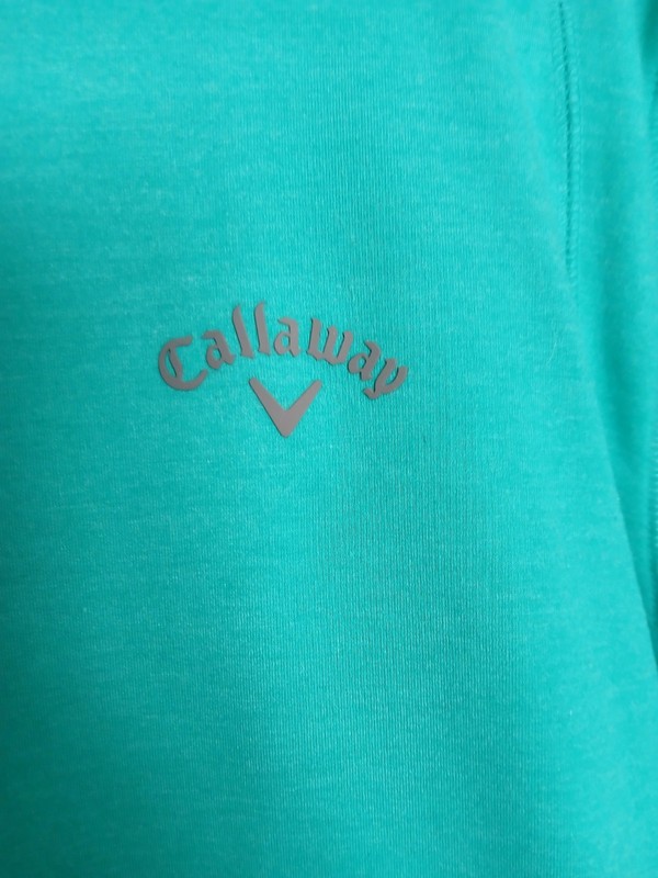 Callaway Men's 1/4 Zip Pullover Golf Lightweight Sweatshirt Teal Size Medium NEW gallery