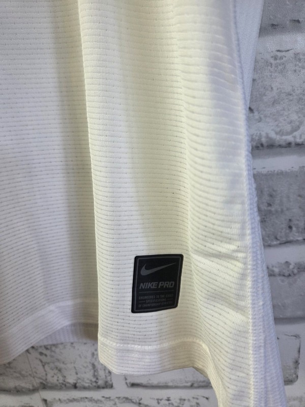 NEW RARE Nike Pro Dri-FIT ADV Velc White Black Tank Top Size 2XL AA9072-100 gallery
