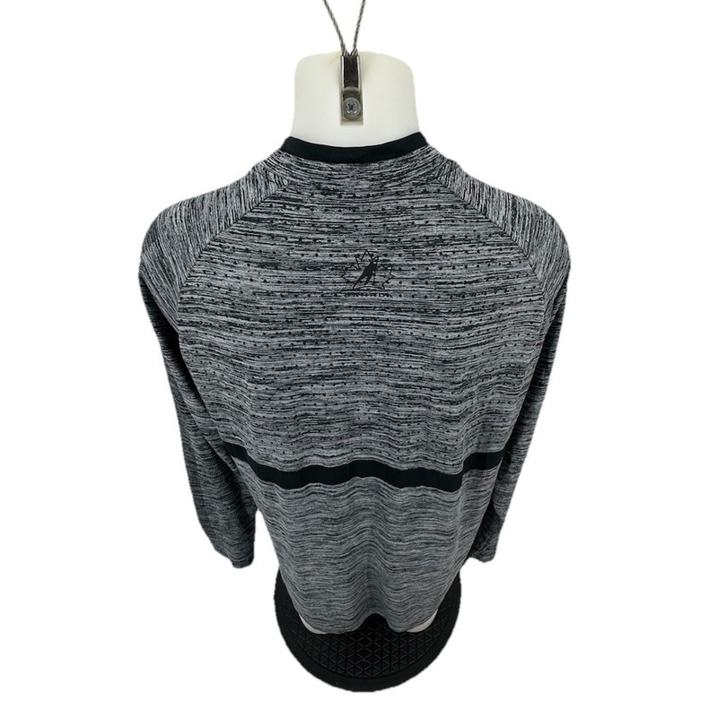 Nike Golf 1/2 Zip Pullover Men XL Gray Long Sleeve Shirt 892221-012 CUSTOM Z01 gallery