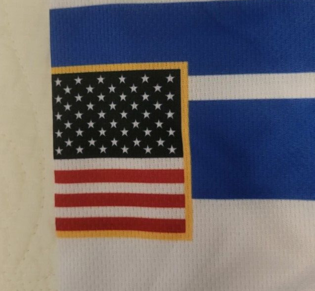 New PG Perfect Game Baseball Jersey Men's White Blue 2 Extra Large 2 XL NOS gallery