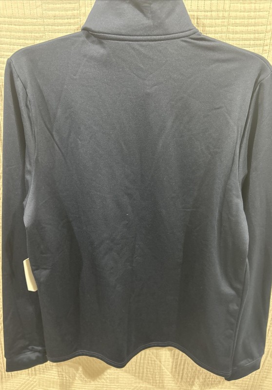 Stylus Men’s 1/4 Zip Navy Pullover Shirt Size S New gallery