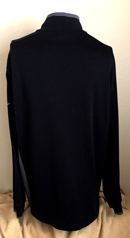 NEVADA MILITARY SUPPORT ALLIANCE NIKE GOLF 1/4 ZIP PULLOVER - MENS SZ XL - NICE! gallery