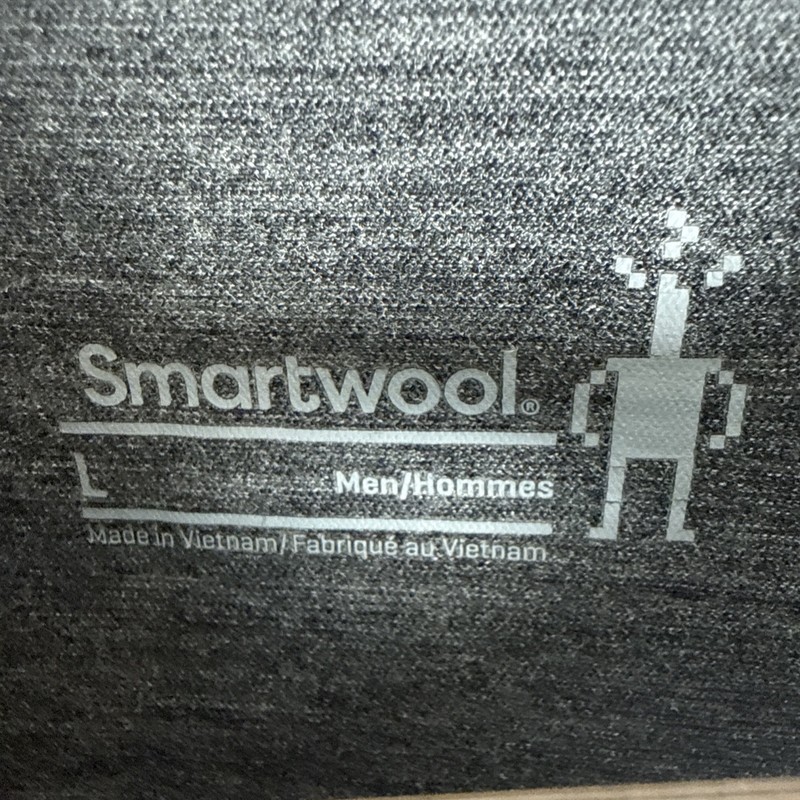 Smartwool Merino Wool Blend Athletic Polo Heather Gray Mens L gallery