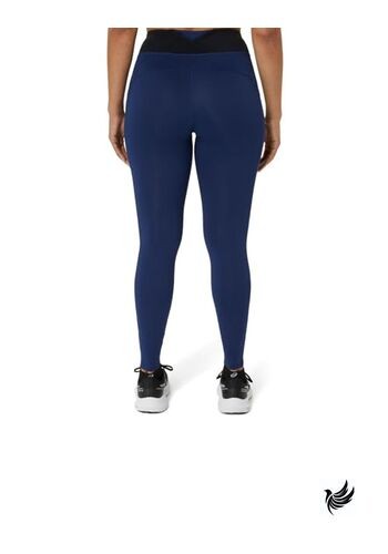 [Asics] Training Wear Dry Pocket Tights 2032C953 Women's Blue Expensive L gallery