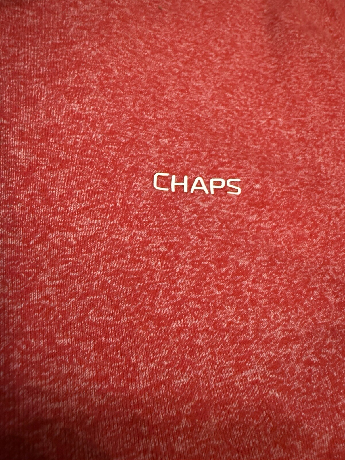Chaps Sports Red Activewear 1/4 Zip Pullover Top Men’s Size: Medium NWOT gallery