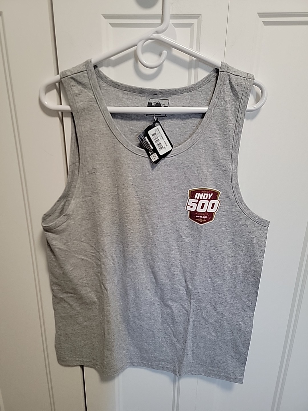 Indy 500 Mens Logo Print Tank Top Sz Medium NWT NASCAR RACING 40.00 Retail gallery