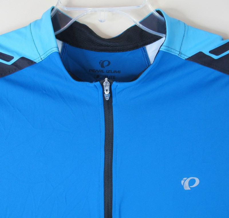 Pearl Izumi Elite Short Sleeve Cycling Jersey Men's XL Blue Stretch gallery