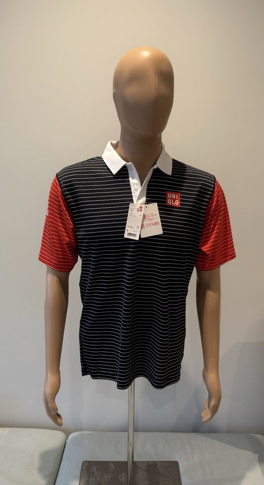 RARE Kei Nishikori Uniqlo Polo Shirt Size: Japan L And US M