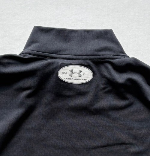 Under Armour Coldgear Fitted Long Sleeve Shirt Mens Small Mock Neck Black gallery