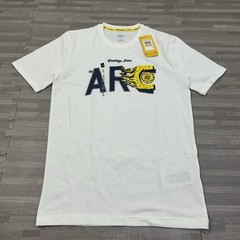 Under Armour x Curry Greetings From Arc SS T-Shirt Mens Small 1376804 White $40