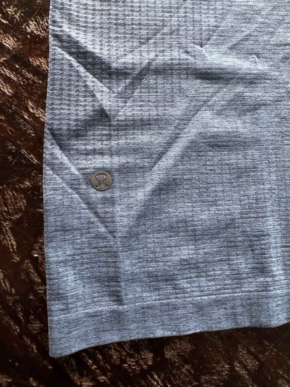 Lululemon Metal Vent Tech Men’s Polo Short Sleeve Dark Blue Size Medium gallery