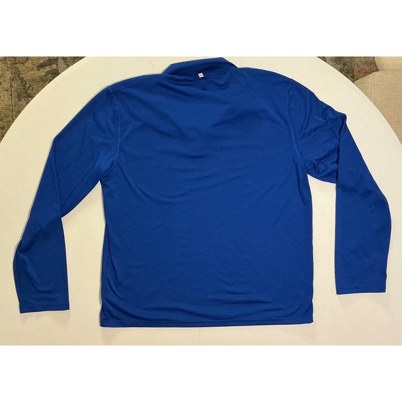 VTG Y2K Polo Sport Ralph Lauren Mens Blue ThermoVent Quarter Zip Pullover L gallery