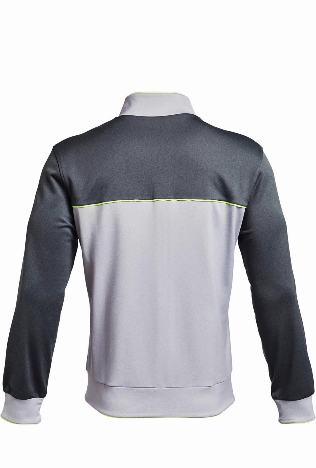 Under Armour Men's Project Rock Knit Track Jacket All Sizes New Grey Full Zip XL gallery