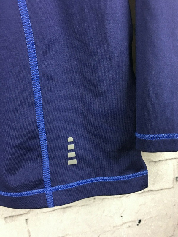 Lands' End Athletic Shirt Small Men's Blue Stretchy Long Sleeve (EAJ) gallery