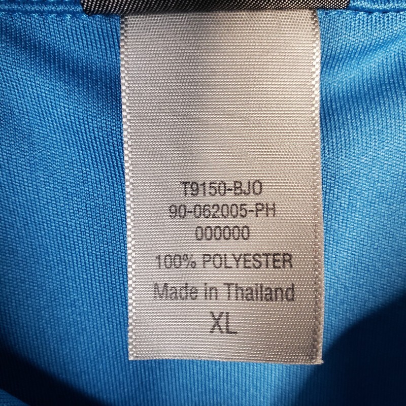 Champion Duo Dry 1/4 Zip Pullover Mens XL Blue Performance Athleisure Casual gallery