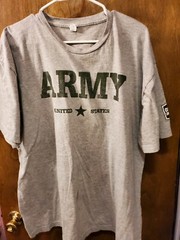 Men’s Royal Apparel 3XL Gray SHIRT Great Condition US Army Oscar Mike MMXI Rare
