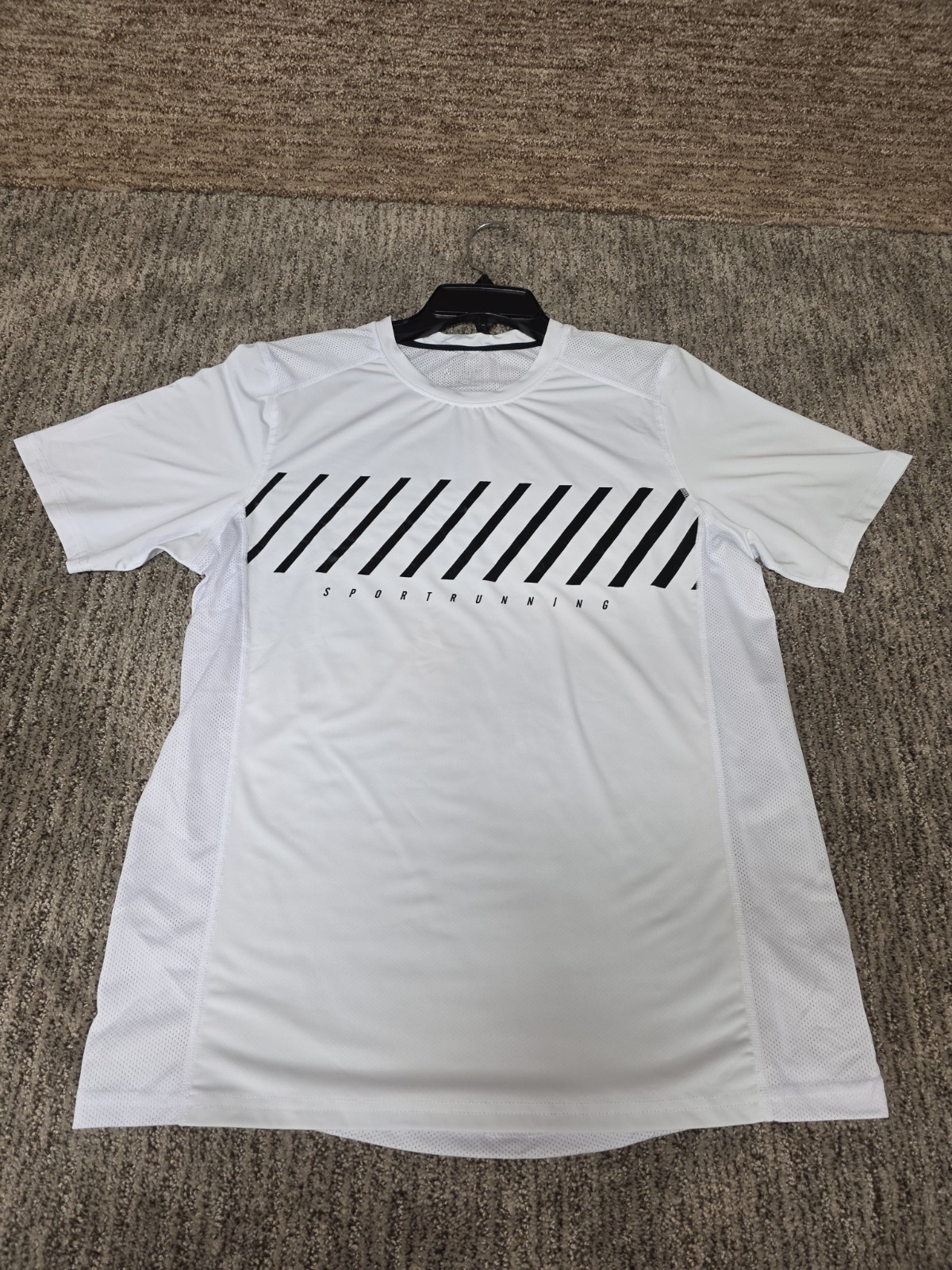 Liberty Pro Activewear T Shirt Mens Med White Sport Running Crew Neck Pullover gallery