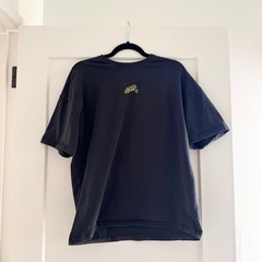 Alphalete Graphic Shirt Mens Small Oversized logo Gym training workout pump