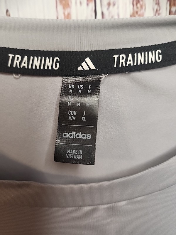 Adidas Men's Techfit Long Sleeve Training Shirt Grey NWT JJ165 gallery