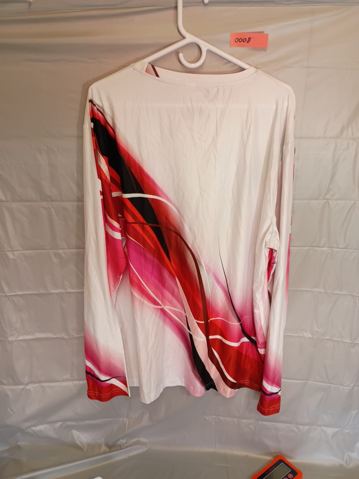 Soccer Shirt Long Sleeve Size 4XL White Pink Red Black gallery