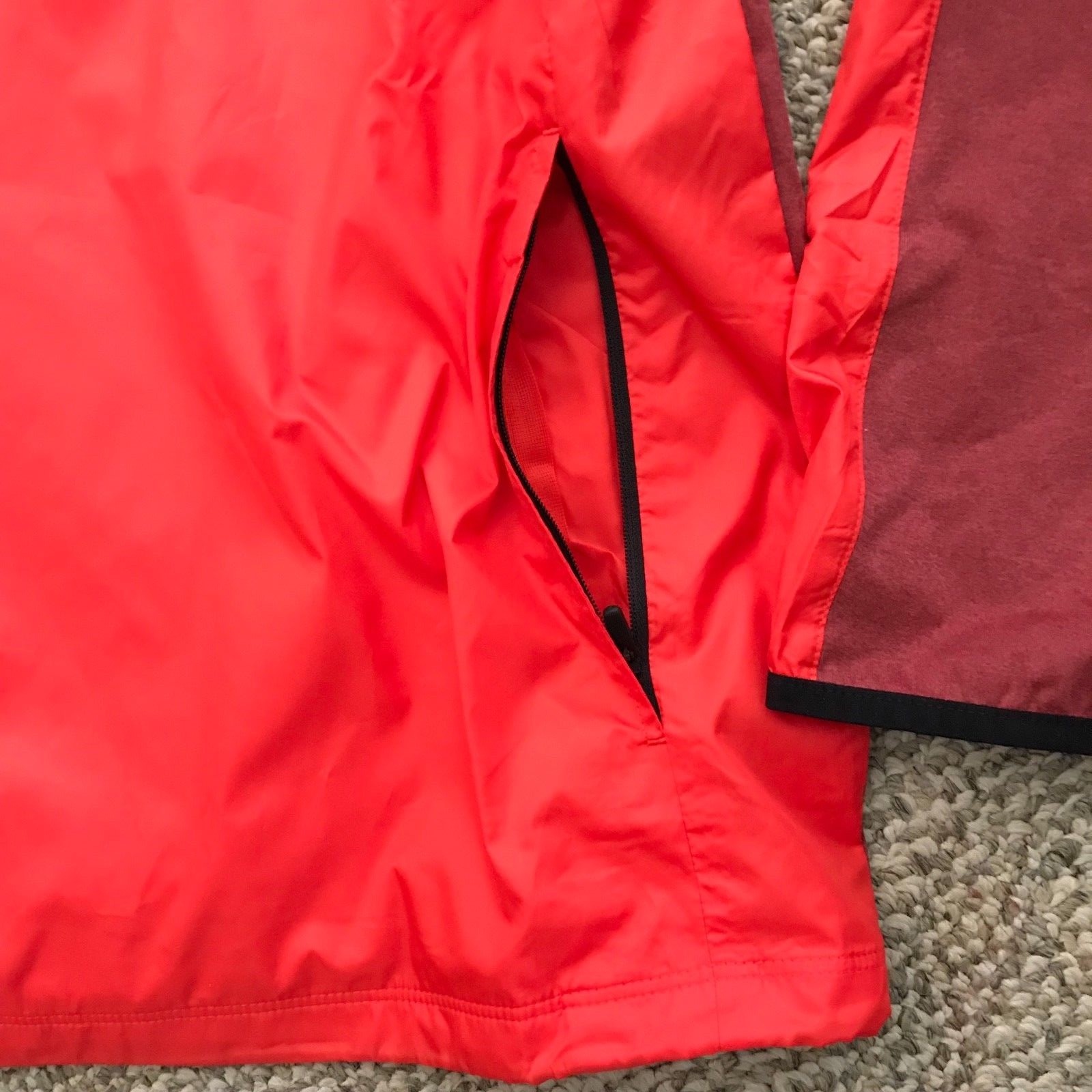 Nike Golf 1/2-Zip Top Shirt Jacket Windbreaker Shield Red 726405-696 Men's M gallery