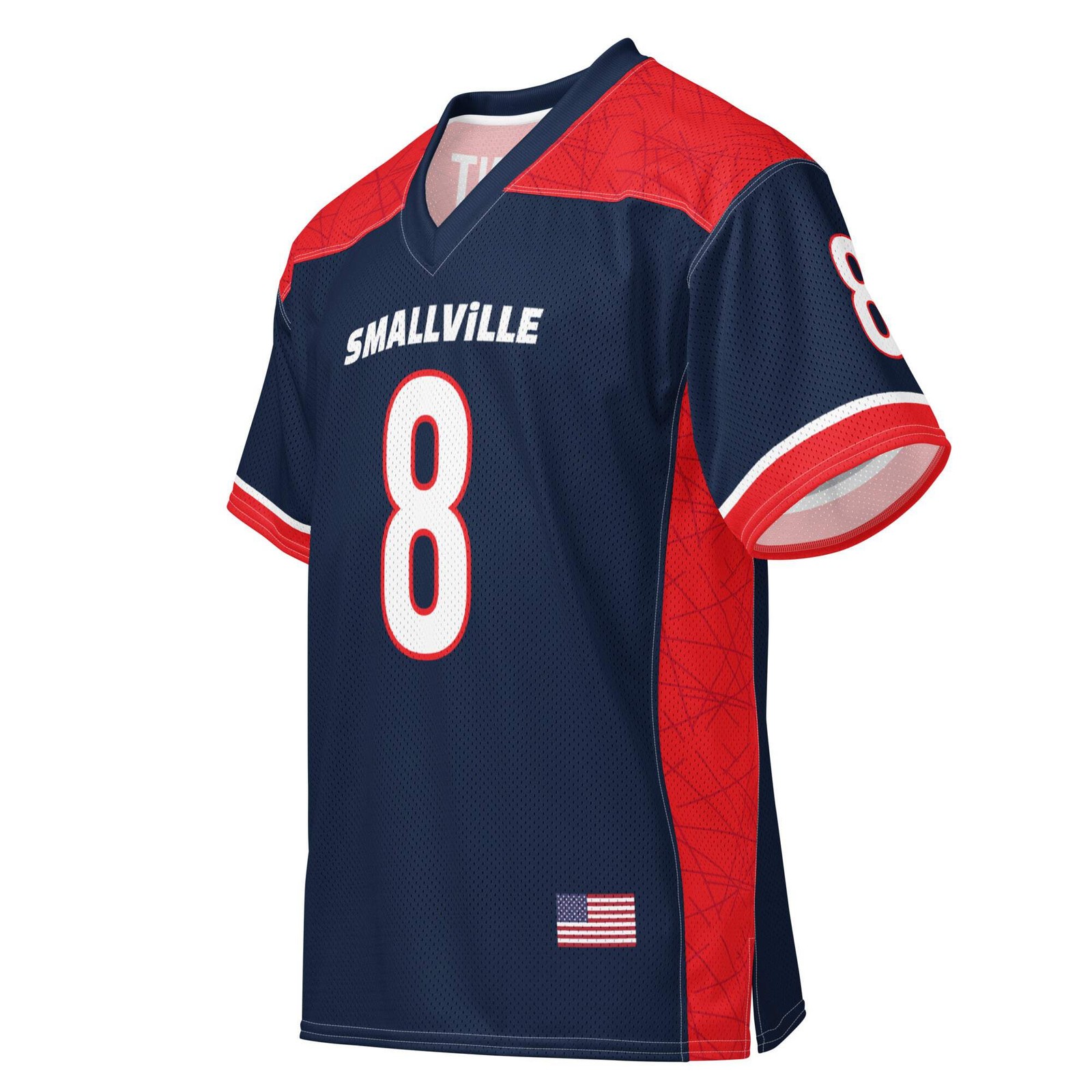 Smallville Crows Football C. Kent #8 PopFelix Fictional American Football Jersey gallery