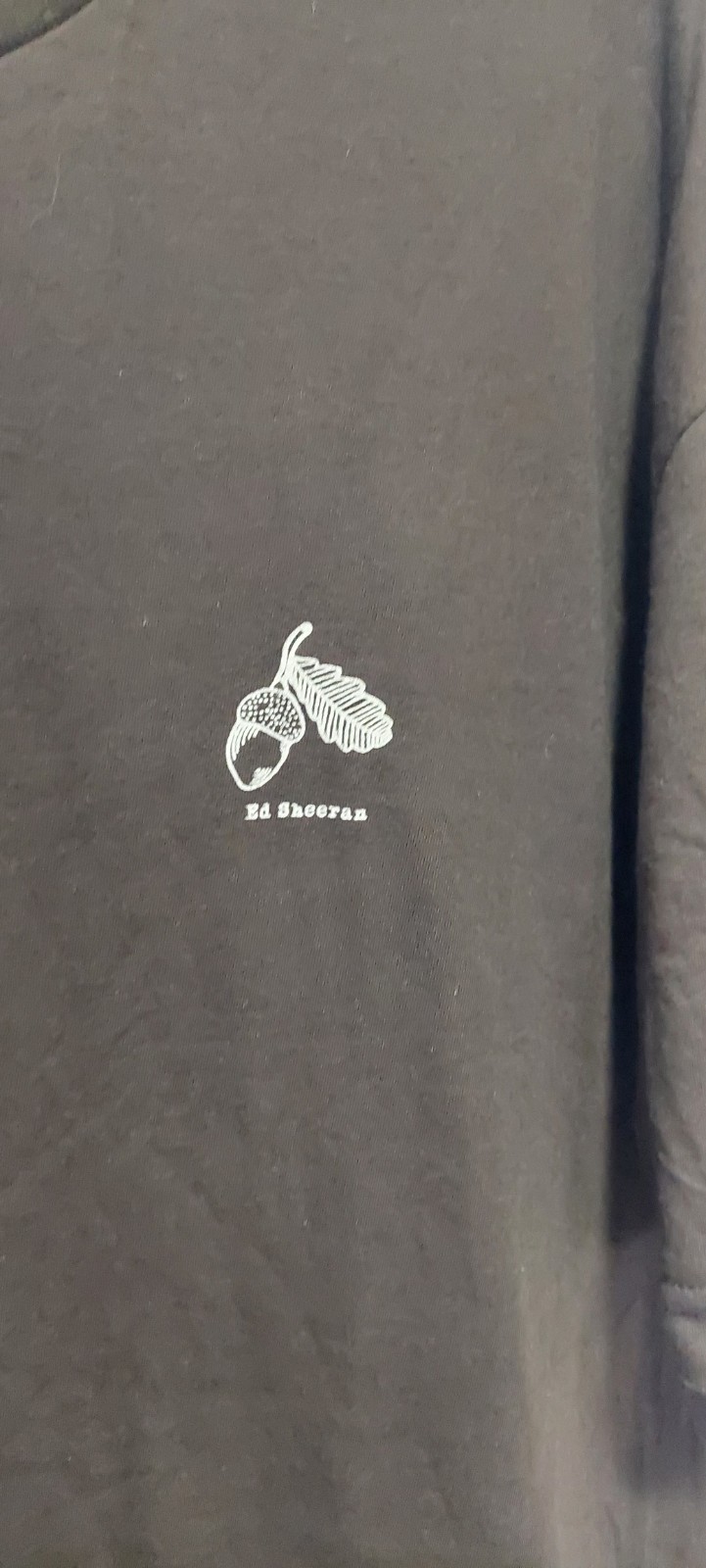 NWOT Ed Sherran Dark Brown Short Sleeve Men's Tee gallery
