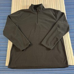 The North Face Pullover Mens XL Black Fleece Quarter Zip Long Sleeve Hiking