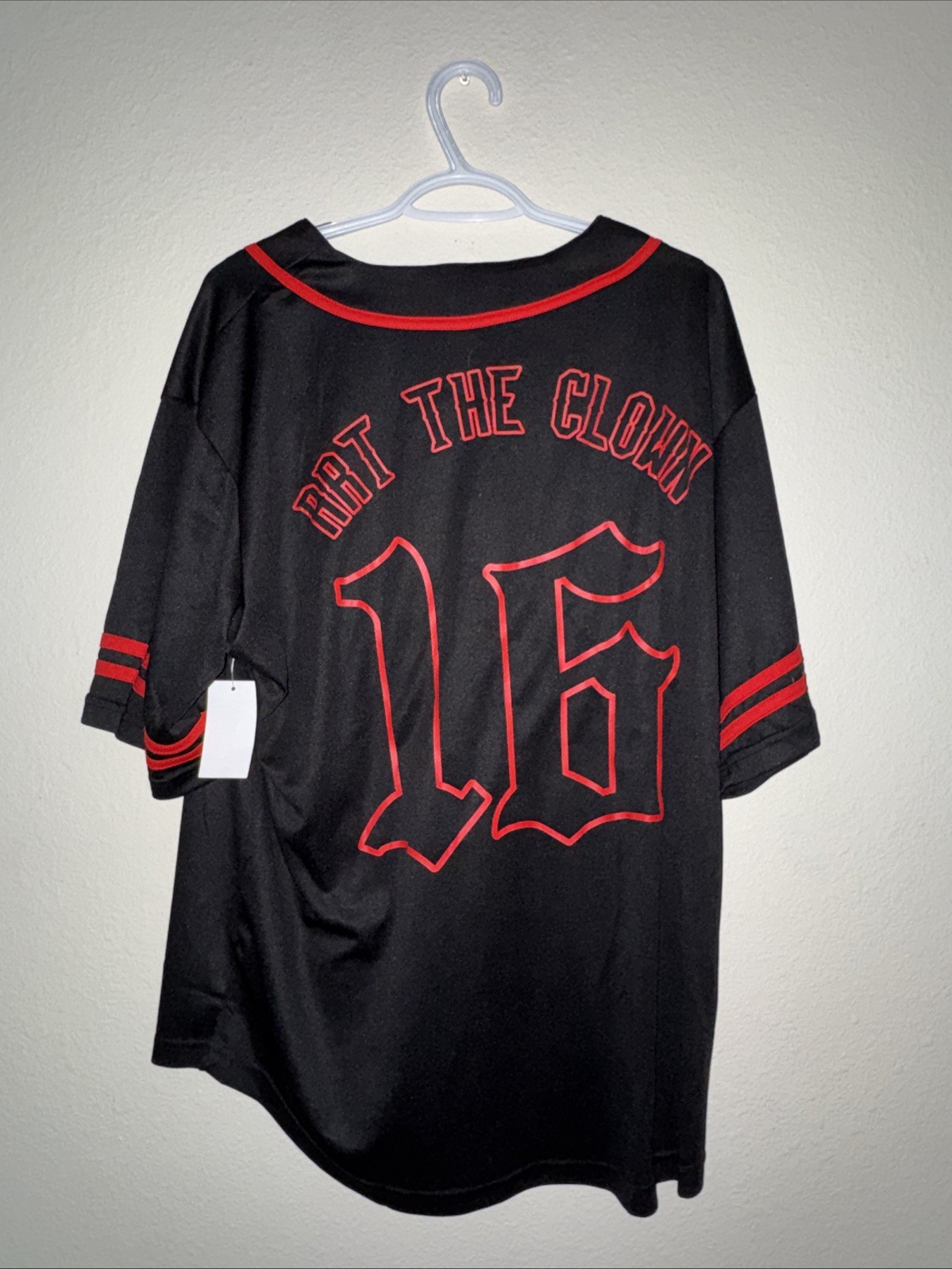 Terrifier Jersey Art The Clown Baseball Jersey Size 2XL - 3XL New w Tags gallery