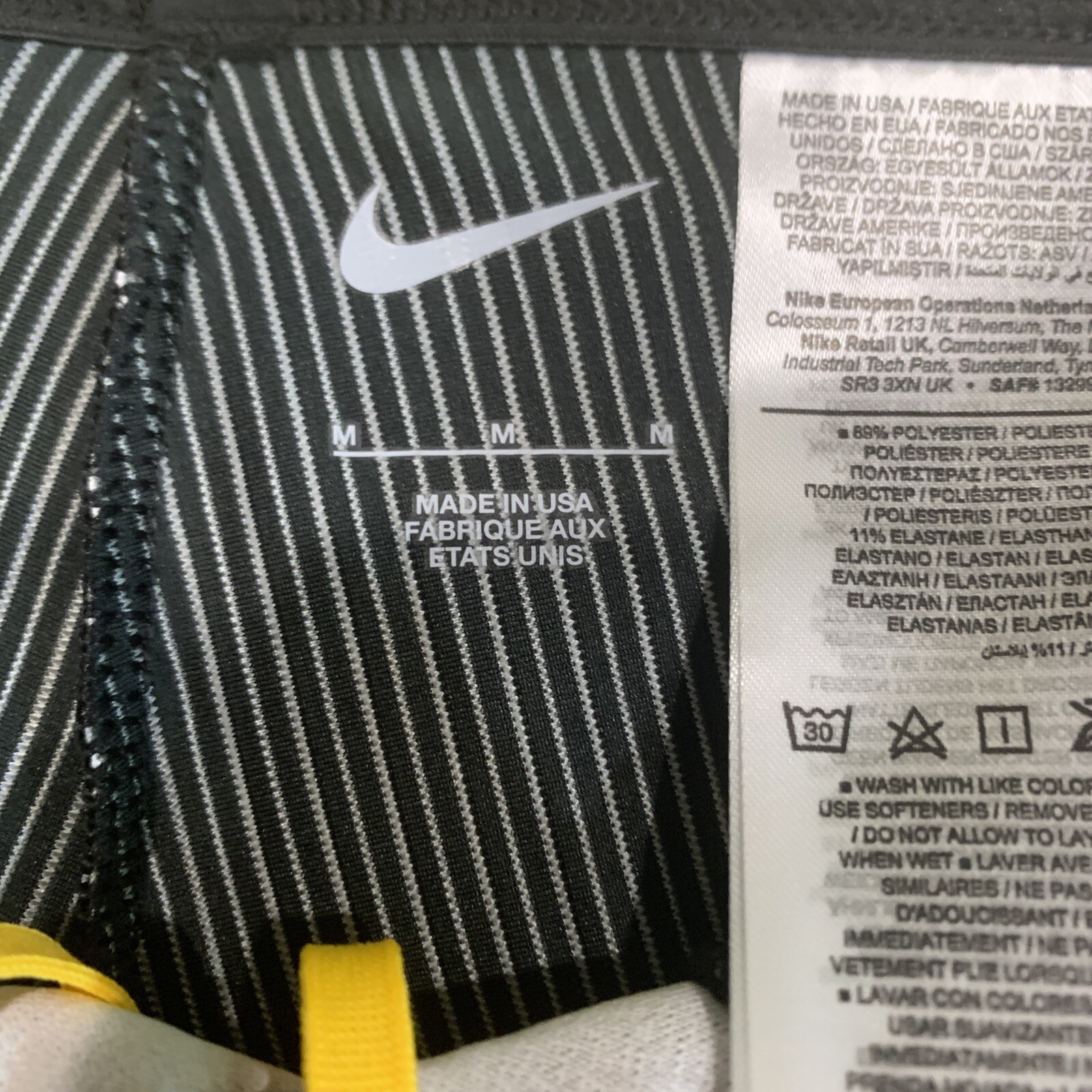 Nike 2021 Pro Elite Half Tights Size M AO8152-017 gallery