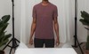 Lululemon Metal Vent Tech Short Sleeve 2.0 Red Dust / Arctic Plum Size M gallery