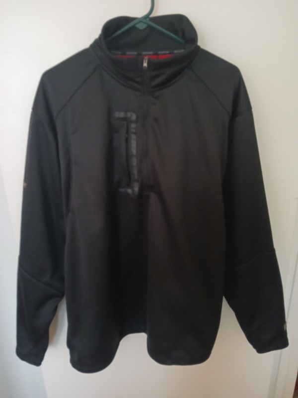 OGIO 1/2 ZIP, PERFORMANCE PULLOVER, CADET COLLAR, 2XL, SLURRY LOGO gallery