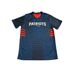NFL Flag Football Patriots Jersey Mens M Blue Excellent Performance Shirt