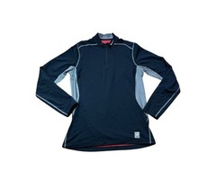 Nike Mens Size Medium Pro Combat Hyperwarm Dri-Fit Max 1/4 Zip Pullover Shirt