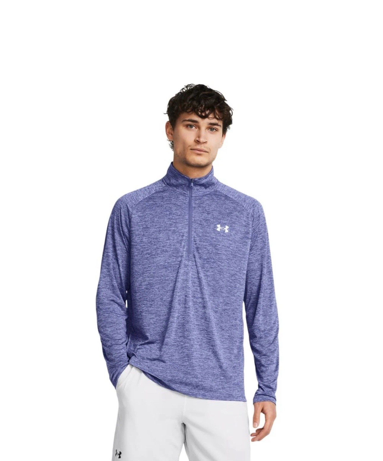 NEW Under Armour Tech 2.0 1/2 Zip Pullover Long Sleeve 1328495 Mens Size Medium gallery