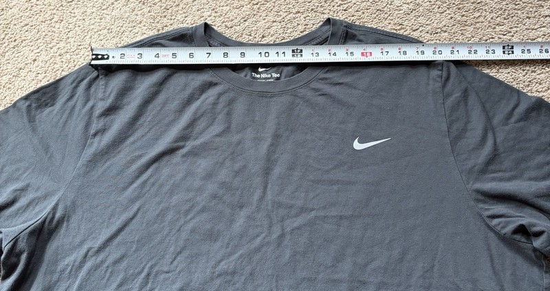 Nike Men's Dri-Fit Tee Shirt 4XL Dark Gray gallery