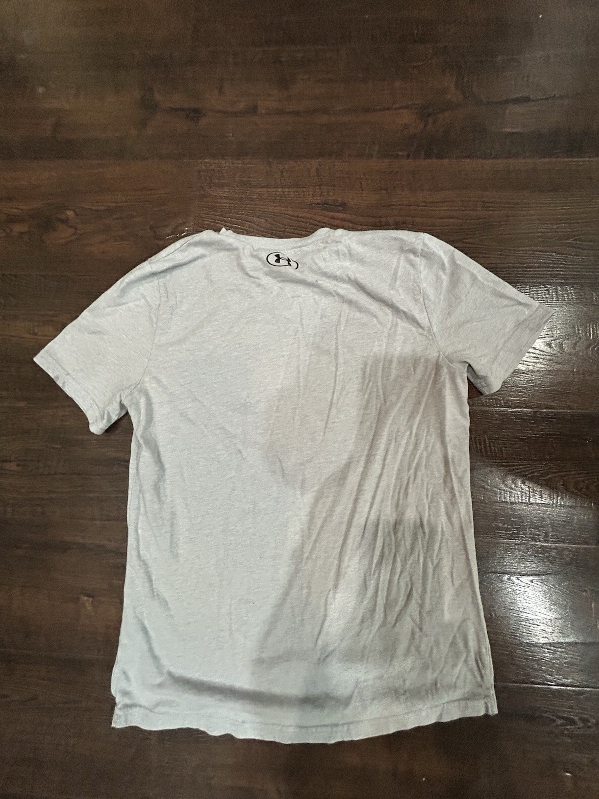 Gray Under Armour T-Shirt Use Large Loose Grey With Orange Symbol gallery