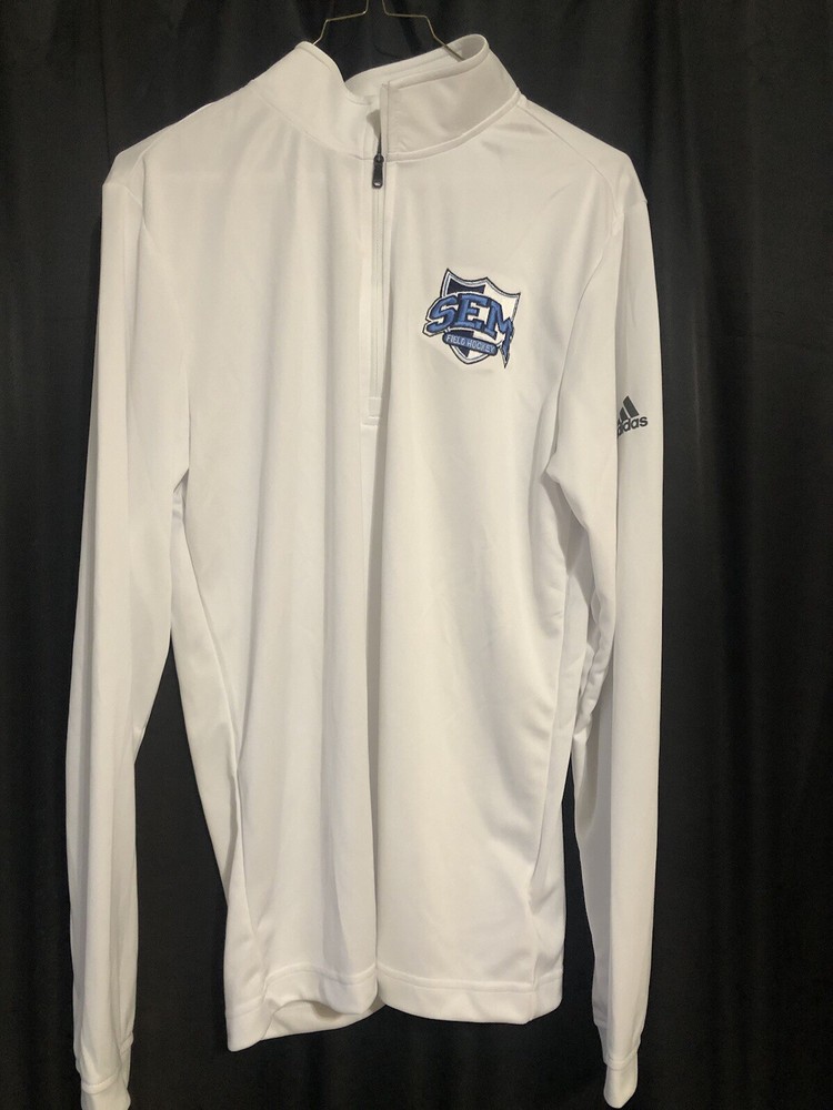 Adidas Golf Men's Classic 1/4 Zip Pullover Sweatshit Shirt Field Hockey Small