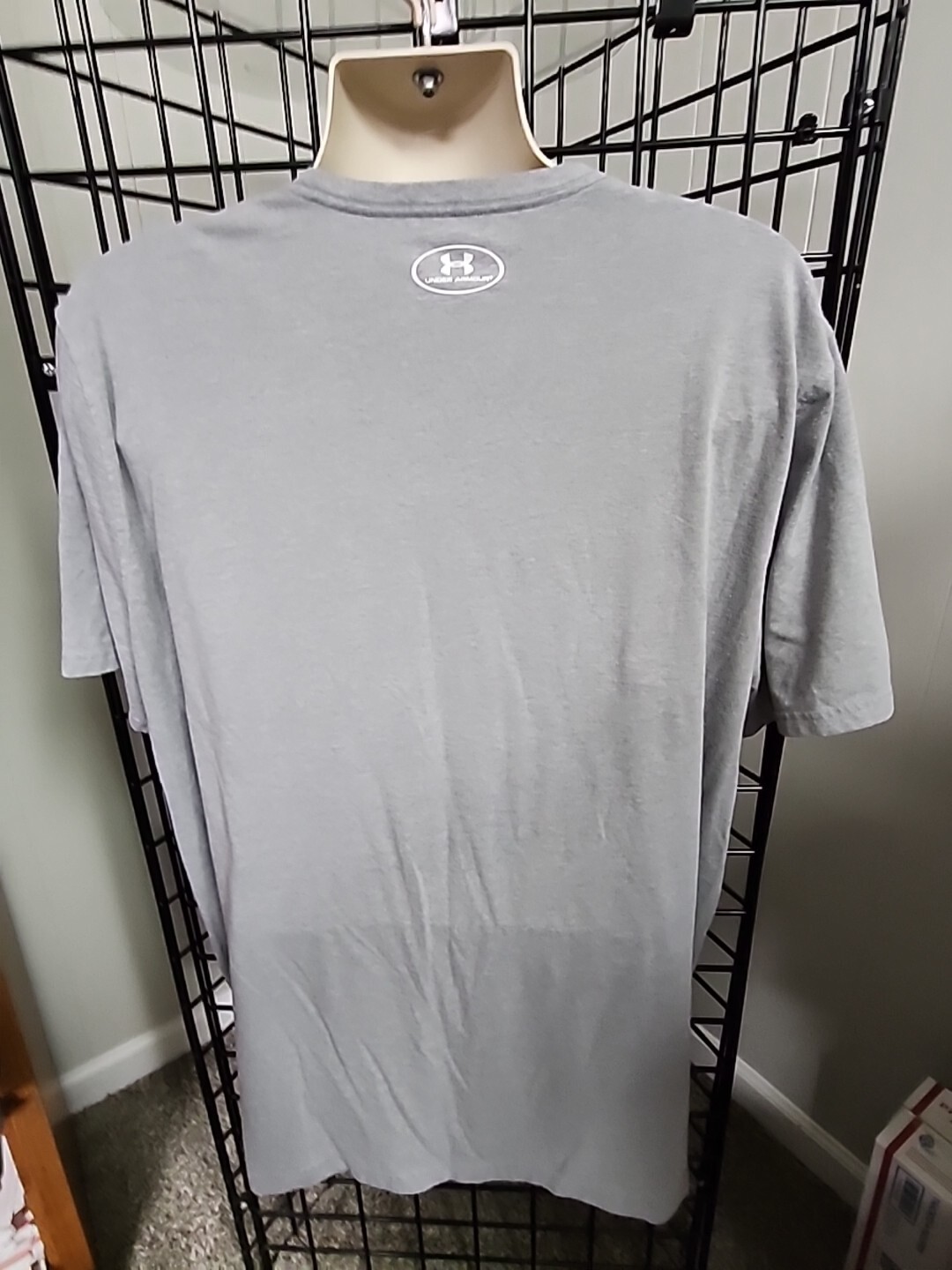 Men’s Under Armour Heat Gear Basketball T-Shirt Size 2XL 2EG 2XTG Gray gallery