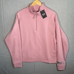 Unisex Large UA Under Armour UA Summit Knit 1/2-Zip Sweatshirt Golf Outdoor NWT