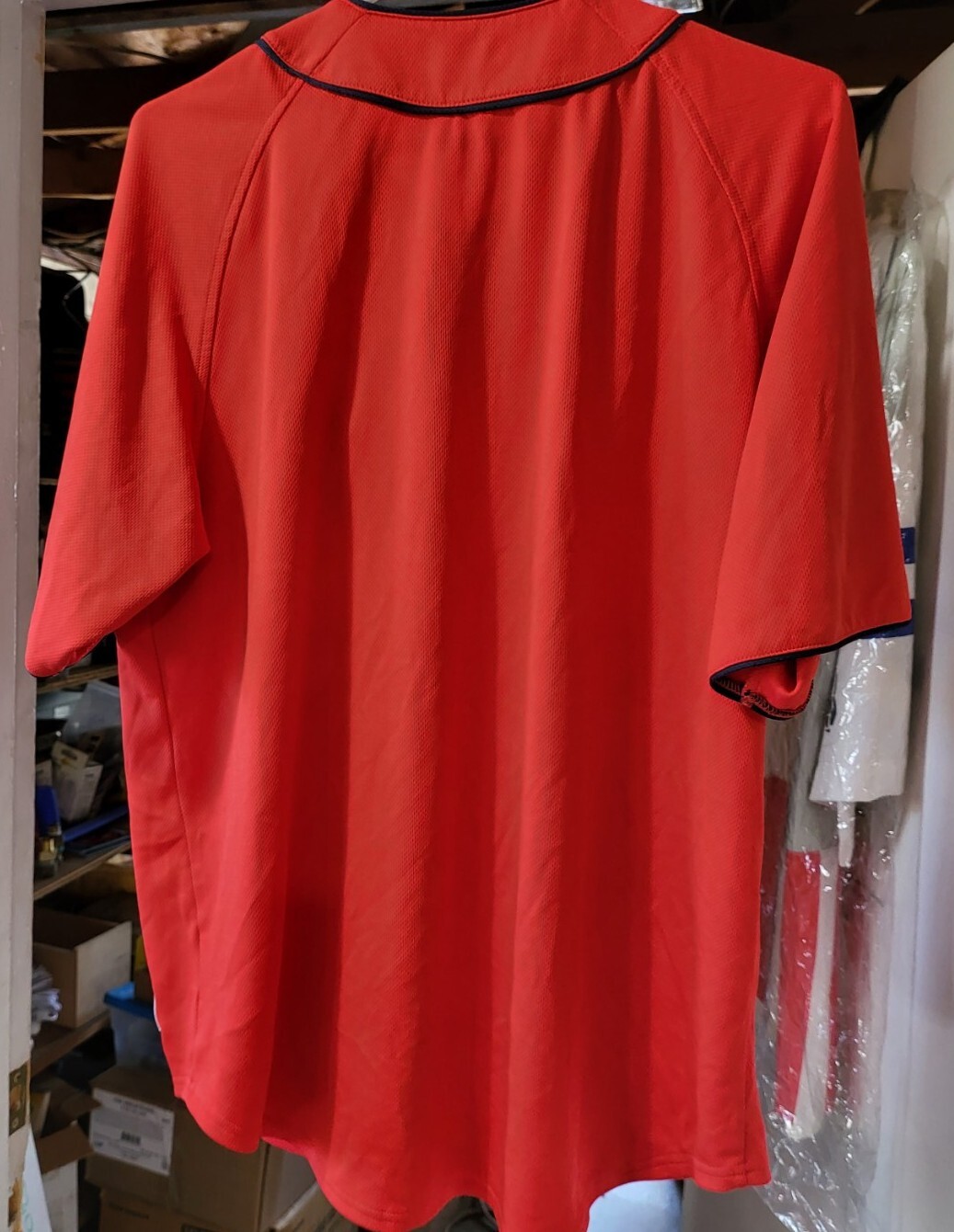 True Fan MLB Anaheim Angels Red Jersey L gallery