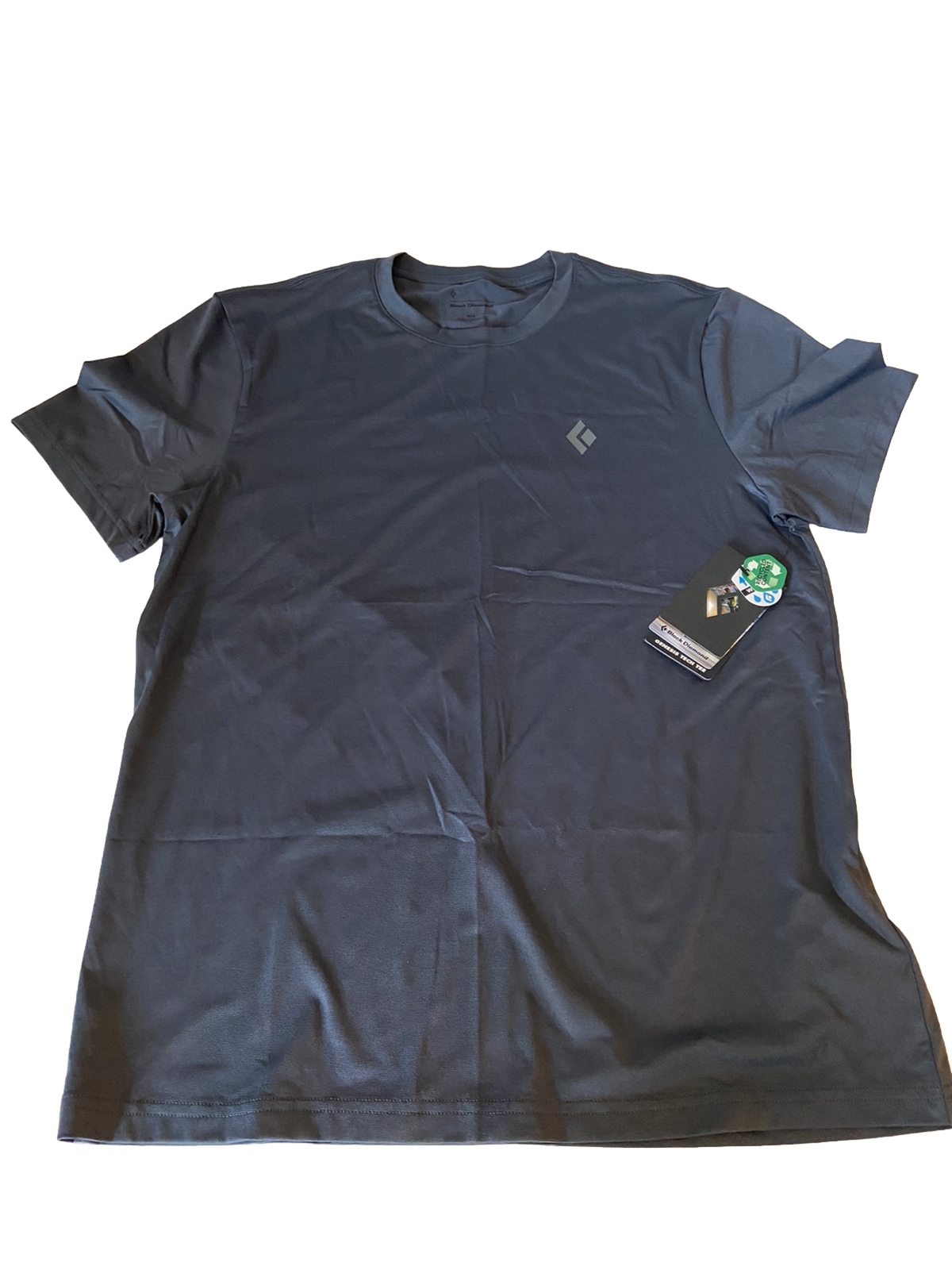Black Diamond Genesis Tech T Shirt Tee Men's Small Carbon NWT Run Hike Climb gallery