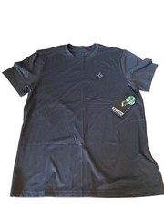 Black Diamond Genesis Tech T Shirt Tee Men’s Small Carbon NWT Run Hike Climb