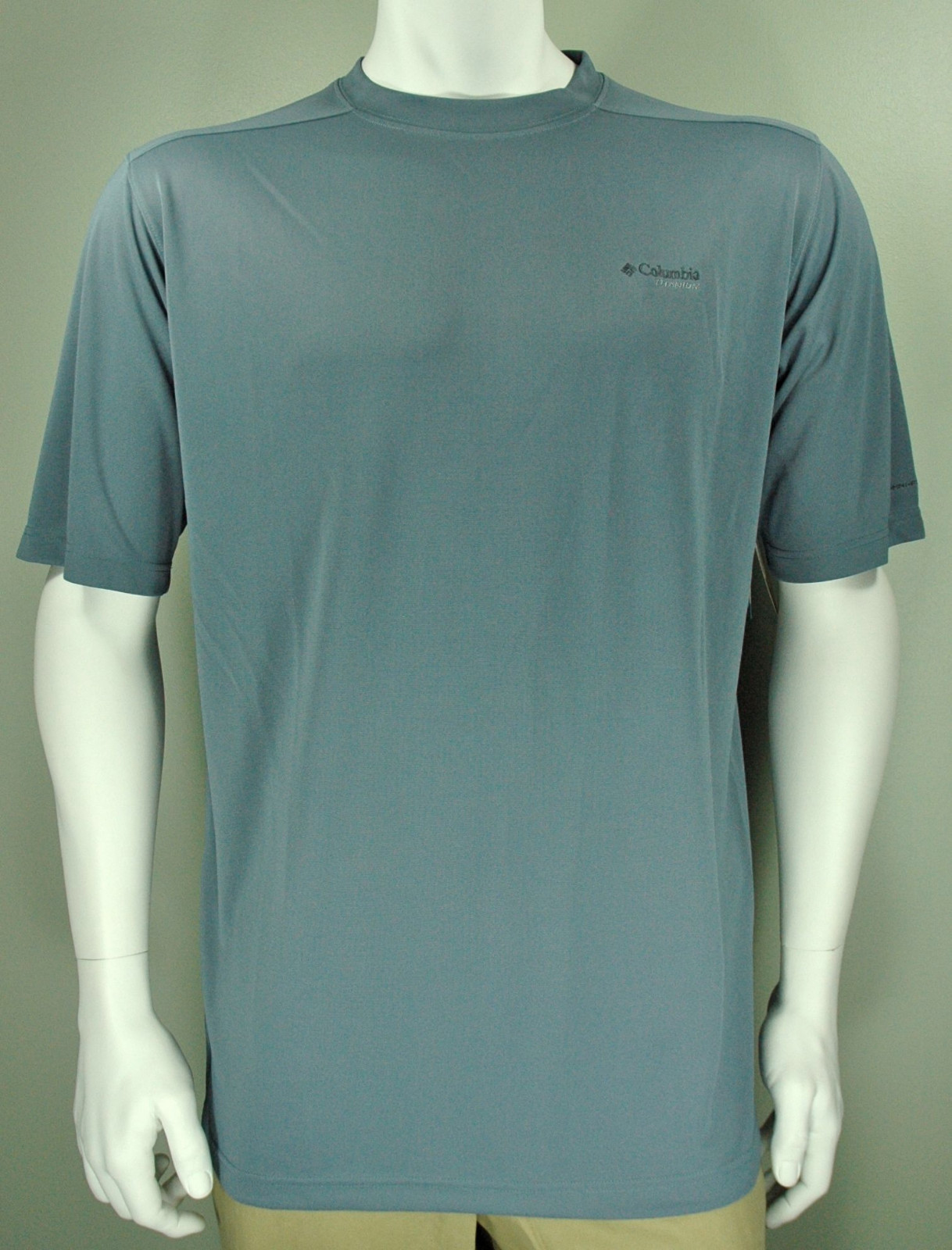 NEW Columbia® Silver Ridge™ Mens Big & Tall Short Sleeve Crew T-Shirt (Mercury) gallery