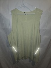 VRST Tank Top Loose Fit Men’s Yellow Athletic Shirt Size XXL