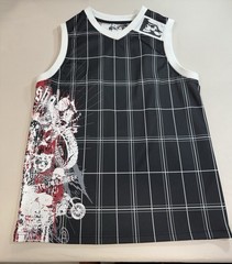 Metal Mulisha Y2K Mens Skull Graphic Sleeveless V Neck Jersey Tank Top Size L