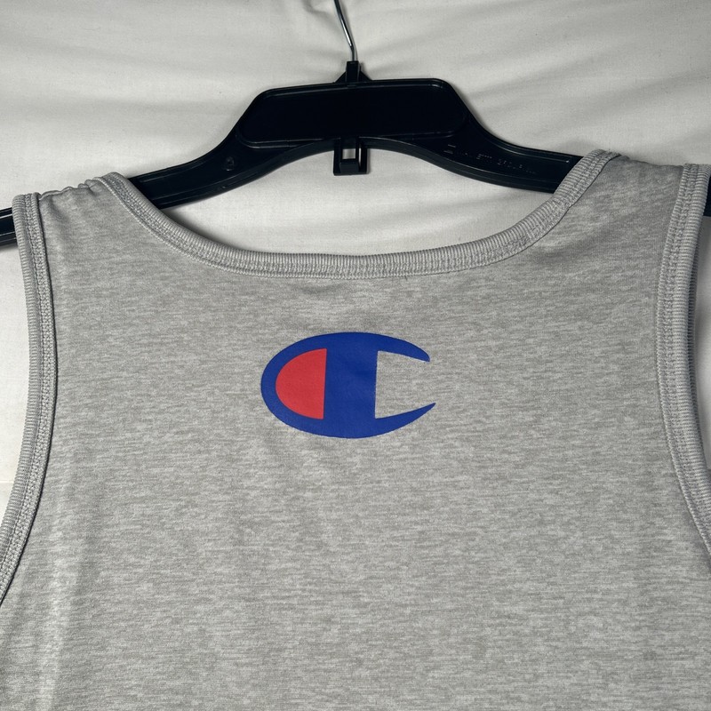 Champion Men's Reversible Mesh Tank Top Gray/White Men’s Medium SEE MEASUREMENTS gallery