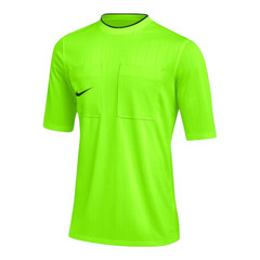 Nike Dri-FIT Men’s Soccer Referee II S/S Jersey Shirt Volt / Black Size L