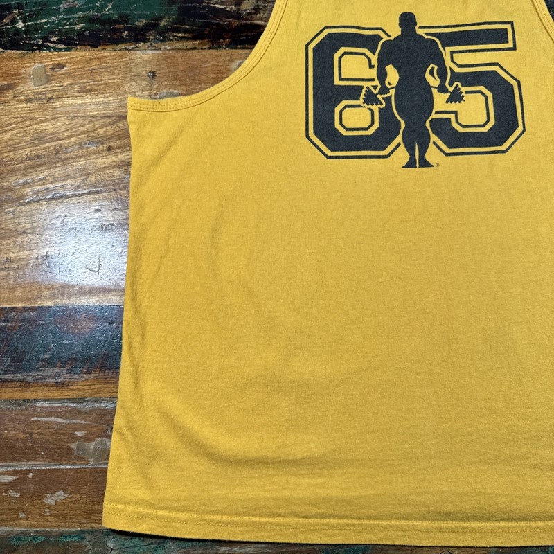 Vintage Golds Gym Stringer Tank Top Mens Large Made in USA Body Building Shirt gallery