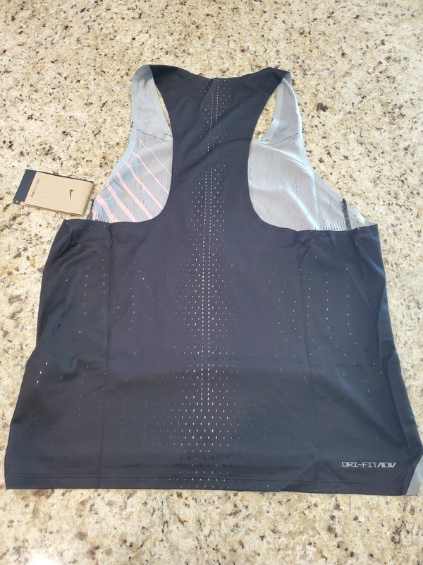 Nike Mens M Aeroswift Dri-Fit ADV Bowerman Running Racing Singlet DR5808-010 NWT gallery